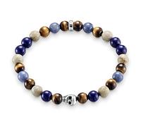 THOMAS SABO Pulsera Plata de Ley 925 A1532-926-7-L19, 19 cm, Multicolor