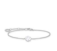 Thomas Sabo Pulsera Trébol Plata de Ley 925 A1990-001-21-L19V, 16-19 cm, Plateado