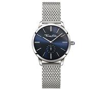 THOMAS SABO Reloj Analogico para Mujer de Cuarzo con Correa en Acero Inoxidable WA0301-201-209-33