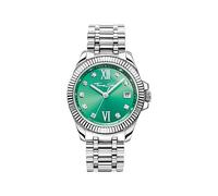Thomas Sabo Reloj divino para Mujer (33 mm) con Esfera Verde y Pulsera de Acero Inoxidable. WA0404-201-211-33