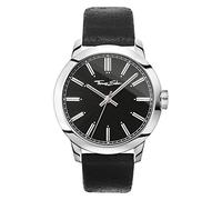 Thomas Sabo Reloj para señor Rebel at Heart Correa de cuero negro en look vintage WA0312-203-203-46 mm