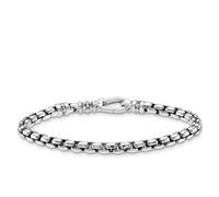 THOMAS SABO Sabo A2005-637-21-L18 - Pulsera veneciana de plata de ley 925 para hombre, tamaño 18 cm, 18cm, Plata, No es una piedra preciosa