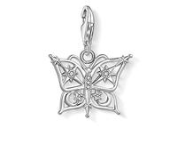 Thomas Sabo Colgante de plata de ley con diseño de mariposa y circonita cúbica