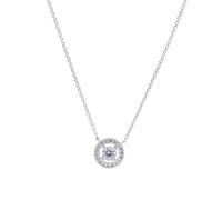 THOMAS SABO SCKE150146 - Cadena con colgante de plata de ley 925 y circonitas blancas de talla brillante, 42 cm