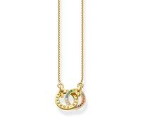 Thomas Sabo Together Goldfarben KE1488-996-7-L55V Cadena de Cuello para Mujeres