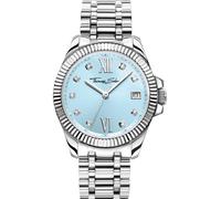 THOMAS SABO 89016681 - Reloj analógico de cuarzo para mujer, talla única, color plateado, tamaño estándar, plata, standard size