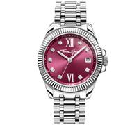 Thomas Sabo WA0407-201-212 Divine Burgundy 33mm 10ATM Cuarzo Unisex Rojo Plata