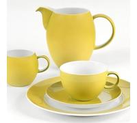 Thomas Sunny Day - Plato Llano de 27 cm, Color Amarillo y Blanco