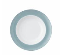Thomas Sunny Day Soft Blue - Plato hondo redondo (diámetro de 22,8 cm, altura de 4,2 cm, 0,390 L), color azul