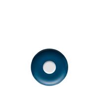 Thomas Sunny Day Plato para Taza de café/té, Porcelana, diseño de círculos Blue/Azul, Apto para lavavajillas, 14.5 cm, 14741