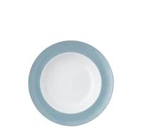 Thomas Sunny Day Soft Blue - Plato hondo redondo (diámetro de 22,8 cm, altura de 4,2 cm, 0,390 L), color azul