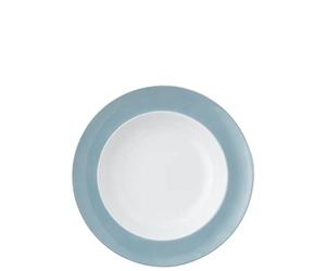 Thomas Sunny Day Soft Blue - Plato hondo redondo (diámetro de 22,8 cm, altura de 4,2 cm, 0,390 L), color azul