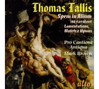 Thomas Tallis Thomas Tallis: Spem in Alium, (40 Part Mote (CD) (Importación USA)