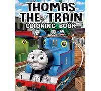 Thomas The Train Coloring Book: 56 JUMBO Drawing Pages Of Characters and Iconic Scenes for kids