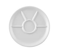 Thomas Trend - plato para fondue, 27 cm, color blanco