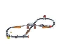 Thomas y sus amigos Set de juego 3 en 1 Pistas para coches de juguete con tren motorizado y accesorios (Mattel HGX64)