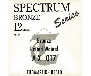 Thomasitk cuerda Mi .023fw bronce, entorchado sedoso, entorchado plano SB23 para Guitarra Acústica Spectrum juego SB211
