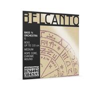 Thomastik-Infeld Cuerda para contrabajo Belcanto BC61 Sol 3/4, medio, núcleo acero, entorchado cromo
