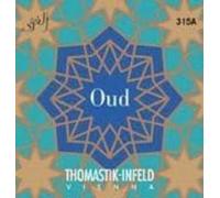 Thomastik Cuerda 2x Re nylon blanco 312 para Oud Àrabe juego 315