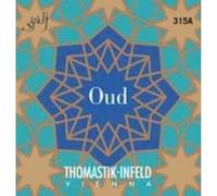Thomastik Cuerda 2x Sol núcleo sintético multifilamento, alambre de cobre plateado, enrollado 314 para Oud Àrabe juego 315, 315A, 315B