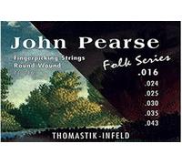 Thomastik Cuerda Mi1 .016 correa de nylon en el núcleo de la cuerda PJ16 para Guitarra Clásica John Pearse Folk Series ligero juego PJ116