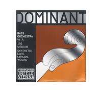 Thomastik Cuerda para Contrabajo 3/4 Dominant - cuerda La núcleo sintético, entorchado cromo, afinación para orquesta, medio