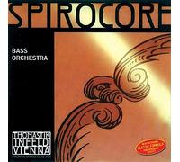 Thomastik Cuerda para Contrabajo 3/4 Spirocore - cuerda Mi núcleo flexible en espiral, entorchado cromo, afinación para orquesta, ligero