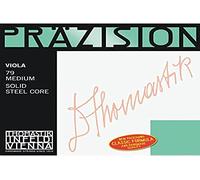 Thomastik Cuerda para viola 4/4 Precision - cuerda La núcleo de acero sólida, entorchado en acero-cromo, mediana