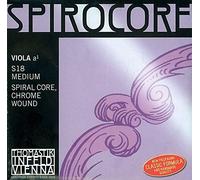 Thomastik Cuerda para Viola 4/4 Spirocore - cuerda La núcleo en espiral entorchada acero cromo, fuerte