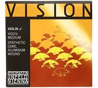 Thomastik Cuerda para violín 1/4 Vision - cuerda La núcleo sintético, entorchado aluminio, medio