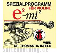 Thomastik Cuerda para violín 4/4 cuerda Mi especial acero cromo con dorado de 48 quilates, fuerte - para experimentadores