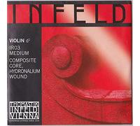 Thomastik Cuerda para violín 4/4 Infeld "Rojas" - cuerda Re núcleo híbrida, Hydonalium entorchado