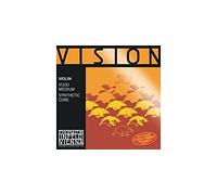 Thomastik Cuerda para violín 4/4 Vision - cuerda Sol núcleo sintético, entorchado en plata pura, pesado