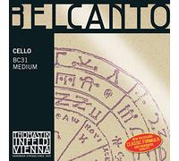 Thomastik Cuerda para Violonchelo 4/4 Belcanto - cuerda Do núcleo en espiral, entorchado tungsteno, medio