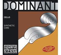 Thomastik Cuerda para Violonchelo 4/4 Dominant - cuerda Sol núcleo de nylon, entorchado de cromo, ligero