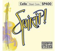 Thomastik Cuerda para Violonchelo 4/4 Spirit - cuerda Do núcleo de cuerda, entorchado de cromo, medio
