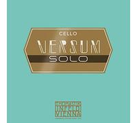 Thomastik Cuerda para Violonchelo 4/4 Versum Solo - cuerda Sol núcleo en espiral, entorchado tungsteno/cromo, medio
