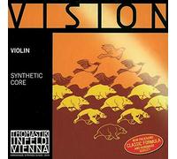 Thomastik cuerda simple para violín 4/4 Vision - Cuerda A núcleo sintético, entorchado de aluminio, suave