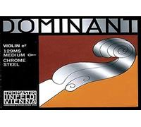 Thomastik cuerda suelta para 4/4 violín dominant - cuerda mi acero cromo, mediana, lazo.