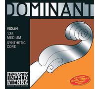 Dominant Strings 133S - Cuerda para violín de entorchado plateado en Sol, 4/4