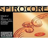 Thomastik cuerda suelta para 4/4 violín spirocore - cuerda mi núcleo en espiral, entorchado de acero-cromo, fuerte.