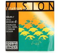 Thomastik - Cuerdas de violín Solo Vision, Acero-titanio 4/4