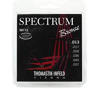 Thomastik Cuerdas para Guitarra Acústica Spectrum Bronze Series sin níquel juego SB113 medio .013-.057