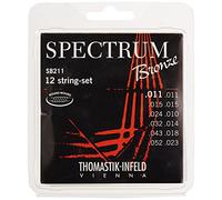 Thomastik Cuerdas para Guitarra Acústica Spectrum, String Extra Ligero, .010-.050, Bronze Series Sin Níquel