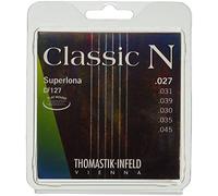 Thomastik Cuerdas para Guitarra Clásica Classic N Series juego Superlona Light CF127 entorchado plano
