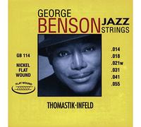 Thomastik Cuerdas para Guitarra Eléctrica George Benson Jazz Guitar juego GR112 Medium Light niquel entorchado redondo .012 -.053