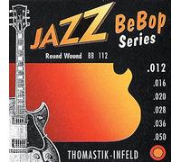 Thomastik Cuerdas para Guitarra Eléctrica Jazz BeBop niquel Round Wound juego BB112 Light .012-.050w