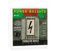 Thomastik Cuerdas para Guitarra Eléctrica Power Brights Series Heavy Bottom juego RP110 Medium Light .010-.050w