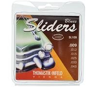 Thomastik Cuerdas para Guitarra Eléctrica Sliders Blues Series juego SL109 Light .009-.043w
