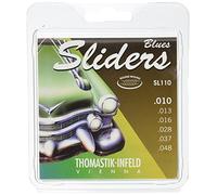 Thomastik Cuerdas para Guitarra Eléctrica Sliders Blues Series juego SL110 Medium Light .010-.048w